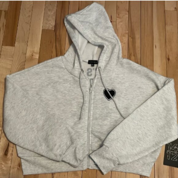 “IT’S A GOOD DAY TO HAVE A GOOD DAY” Junior’s XXL ZIP UP HOODIE NWT - Picture 5 of 7